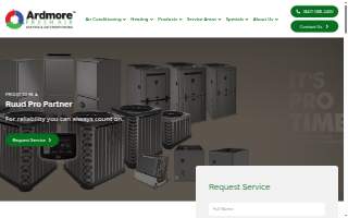 Ardmore Fresh Air, Inc. website