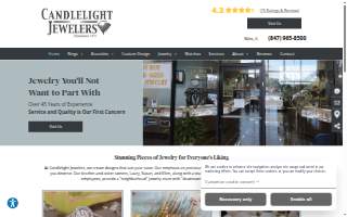 Candlelight Jewelers website