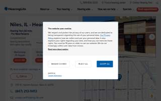 HearingLife of Niles IL website