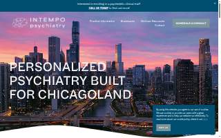 Intempo Psychiatry of Niles website