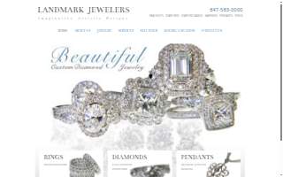 Landmark Jewelers website