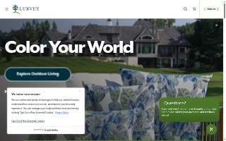 Lurvey Landscape Supply website