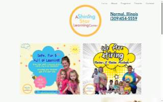 A Shining Star Learning Center website