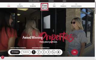 First Site Apartments website