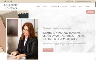 Kate Irmen Interiors website