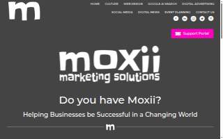 Moxii Marketing Solutions website