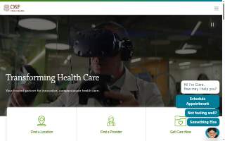 OSF Behavioral Health: Moody Virginia J MD website