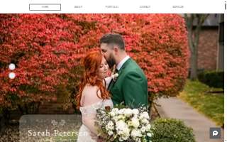 Sarah Petersen Photography website