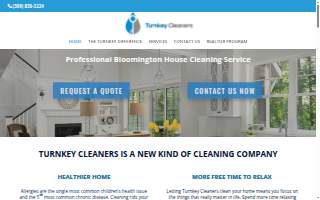 Turnkey Cleaners website