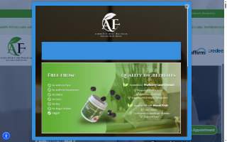 Aurora Functional Healthcare website