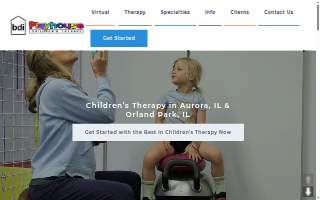 BDI Playhouse Children's Therapy website