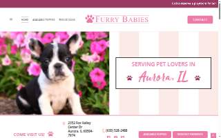 Furry Babies Aurora website