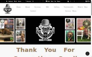 Hairy Beast Dog Pawlour website