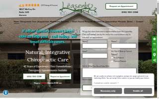 Leasenby Clinic website