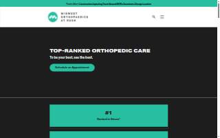 Rush Orthopaedics & Sports Medicine - Aurora Ogden website