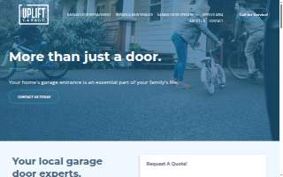 Uplift Garage of North Aurora website