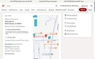 Walgreens Pharmacy of North Aurora website