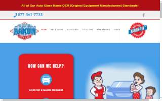 Aaron Auto Glass of North Chicago website