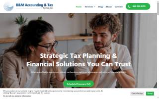 BM Accounting and Tax, Inc website