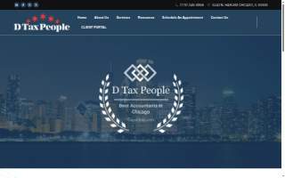 D Tax People website