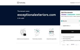 Exceptional Exteriors of North Chicago website