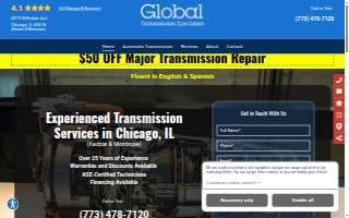 Global Transmission Specialists website