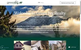 Green Ivy Realty & Property Management website