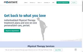 Movement Physical Therapy of North Chicago website