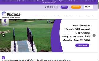 Nicasa Behavioral Health Services - Family Advocacy Center website