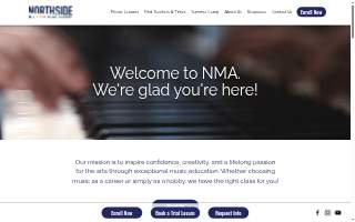 Northside Music Academy website
