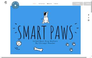 Smart Paws Chicago website