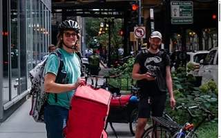 Snap Courier website