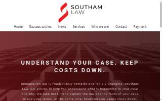 Southam Law - Immigration Attorney in Chicago, IL | Immigration Law Firm Near You website