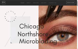 Bel Viso Microblading website