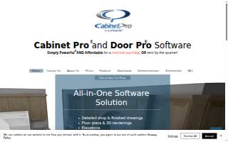 CabinetPRO - Cabinet Refacing, Kitchen and Bath Remodeling website