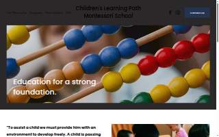 Children's Learning Path Montessori School website