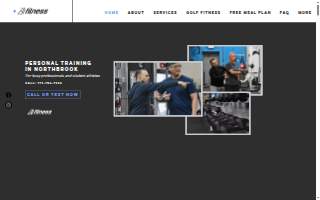 D2Fitness website
