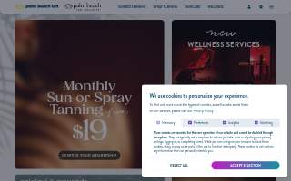 Palm Beach Tan of Northbrook website