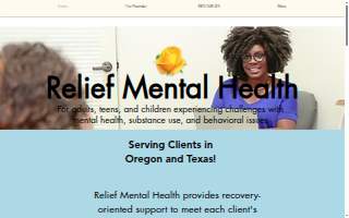 Relief Mental Health of Northbrook website