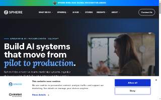 Sphere Inc. - Software Development Services and Consulting website