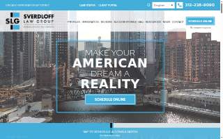 Sverdloff Law Group, PC of Northbrook website
