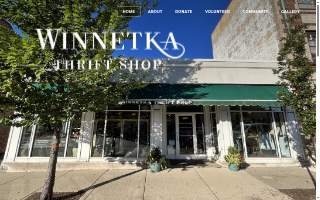 Winnetka Thrift Shop of Northbrook website