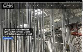 CMK Contractors Inc website