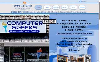 Computer Greeks of Oak Forest website
