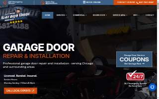 Illinois Garage Door Repair of Oak Forest website
