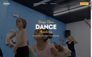 Stage Door Dance Academy website