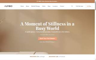 Aumbio Wellness Center Oak Lawn website