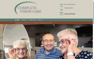 Complete Vision Care website