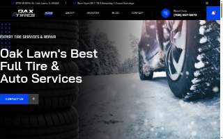 DAX Tires website