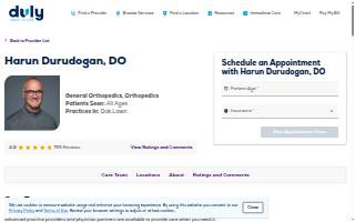 Harun Durudogan, DO website